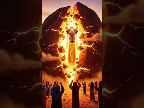 معجزة سيدنا صالح 🐪 الناقة التي خرجت من الصخر!