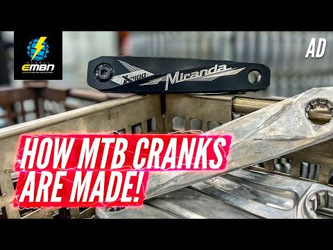 How A Crank Is Made | EMBN Visits The Miranda Bike Parts Factory