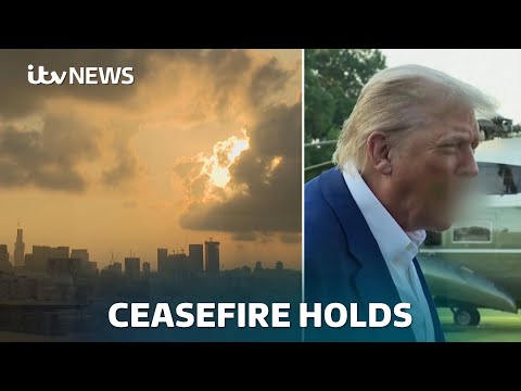 Israel-Iran ceasefire holds for now after Trump vents anger at both sides | ITV News
