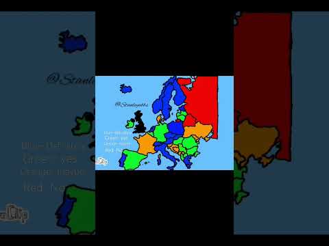 Would I visit your country in Europe? #map #mapping #europe #travel