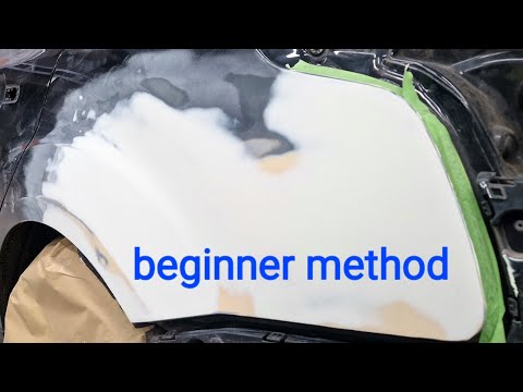 CarRepair: Beginners method for working with putty