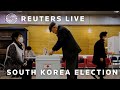 LIVE: South Korean officials begin counting ballots after polls close