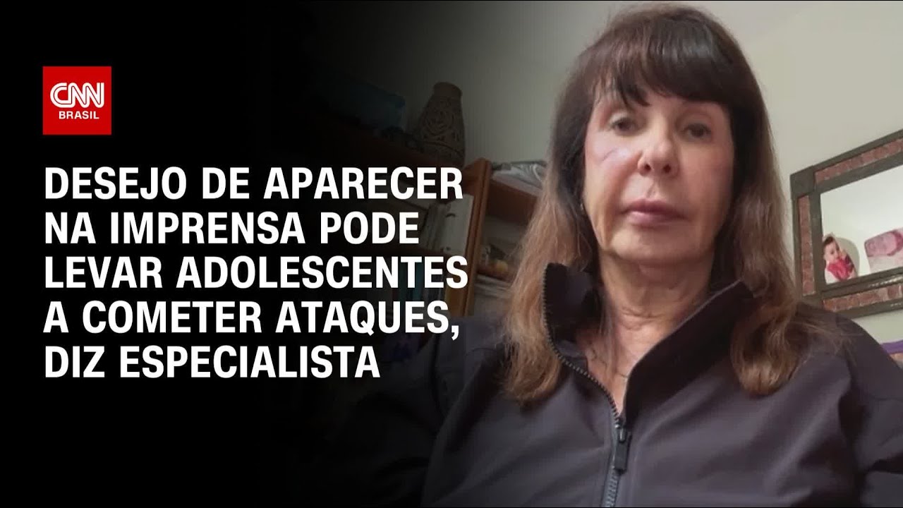 Especialista Desejo de aparecer na imprensa pode levar adolescentes a cometer ataques | LIVE CNN