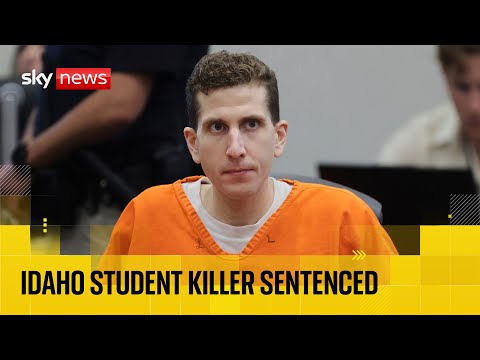 Bryan Kohberger sentenced for Idaho student murders | Watch live inside court
