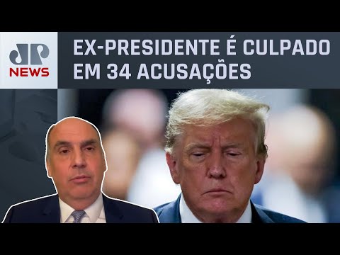 Professor analisa condenação de Trump: “Prisão é improvável”