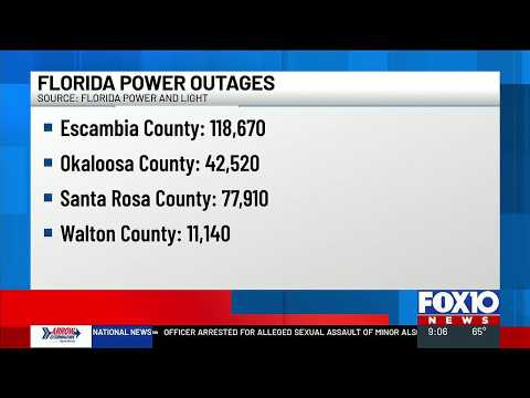 Florida Power &amp; Light working to restore power