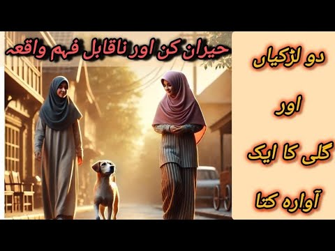 A stray dog who made the journey of two girls unforgettable!!! | A true story | @catoolover4540