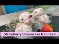 Strawberry Cheesecake Ice Cream | No Churn | No Ice Cream Maker |Show Me The Curry