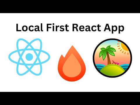REALLY FAST Local First React Web App