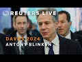 LIVE: US Secretary of State Antony Blinken speaks at Davos