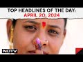Voting Percentage | India Records 64% Polling In Round 1 Of General Elections | Headlines, April 20
