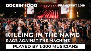 Killing In The Name - Rage Against The Machine (1000 Musicians Cover in Frankfurt)