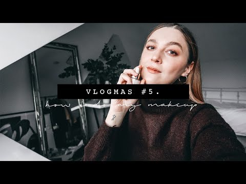 HOW I DO MY EVERYDAY MAKEUP | VLOGMAS PART FIVE | I Covet Thee