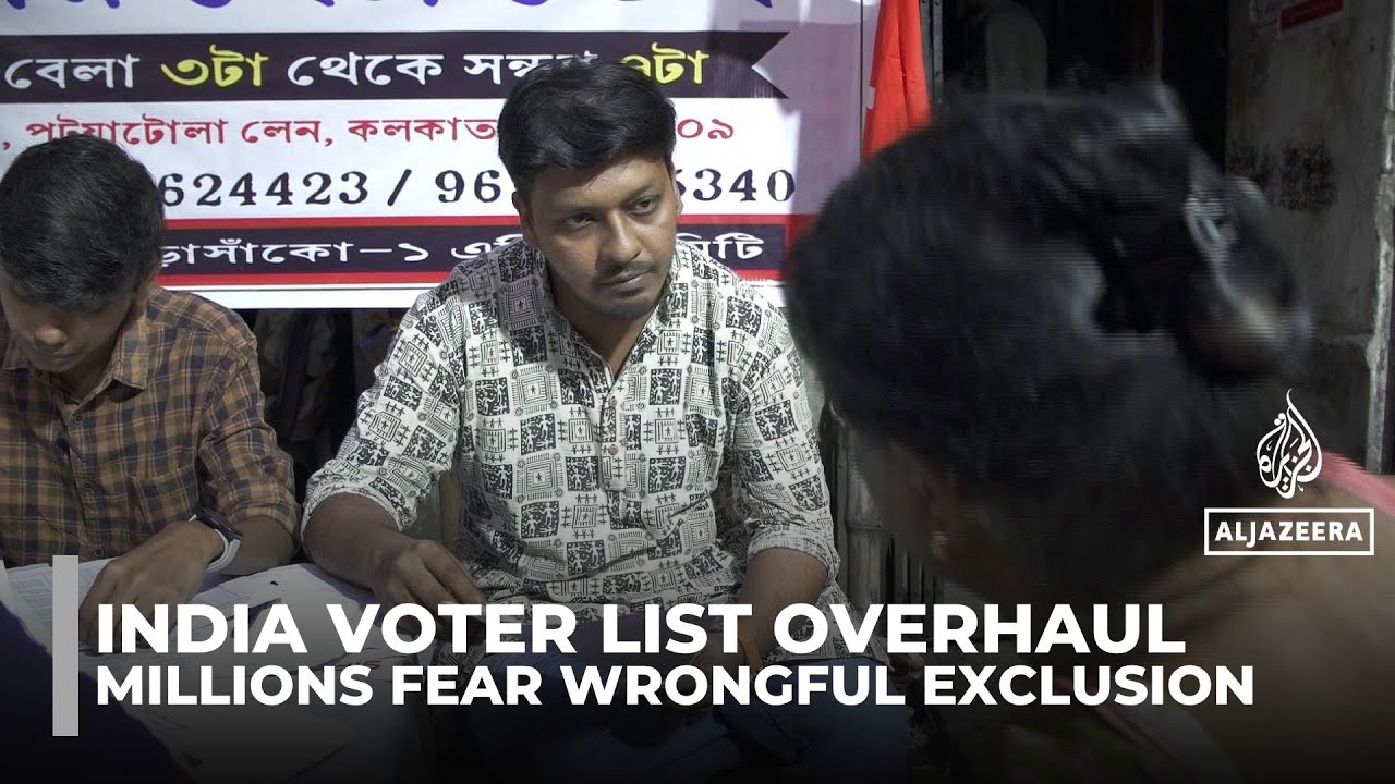 India’s voter revision triggers anxiety in communities at risk of exclusion