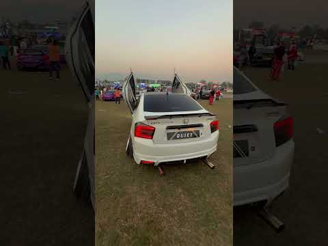 Scissor Doors on a Honda City? Yes, it’s real and it’s at PakWheels AutoShow Islamabad!