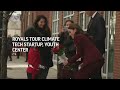 Royals tour climate tech startup, youth center  - 00:46 min - News - Video