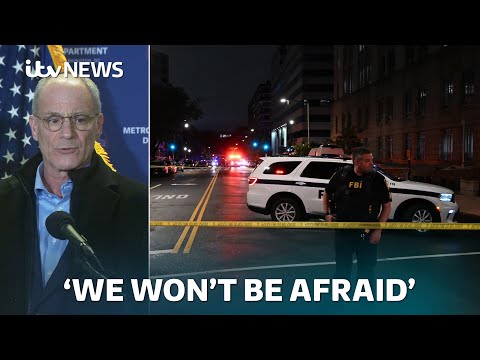 Two Israeli embassy staff killed in shooting near Jewish museum in Washington DC | ITV News