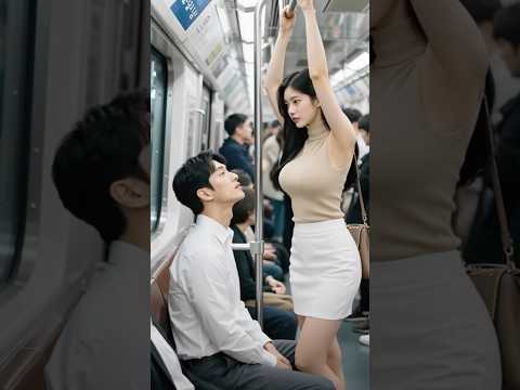 서울의 혼잡한 지하철 #aiart #지하철 #short #subway #viralvideo #subscribe #trendingshorts #kdrama #subwaytrain