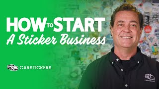 How To Start A Sticker Business For $500