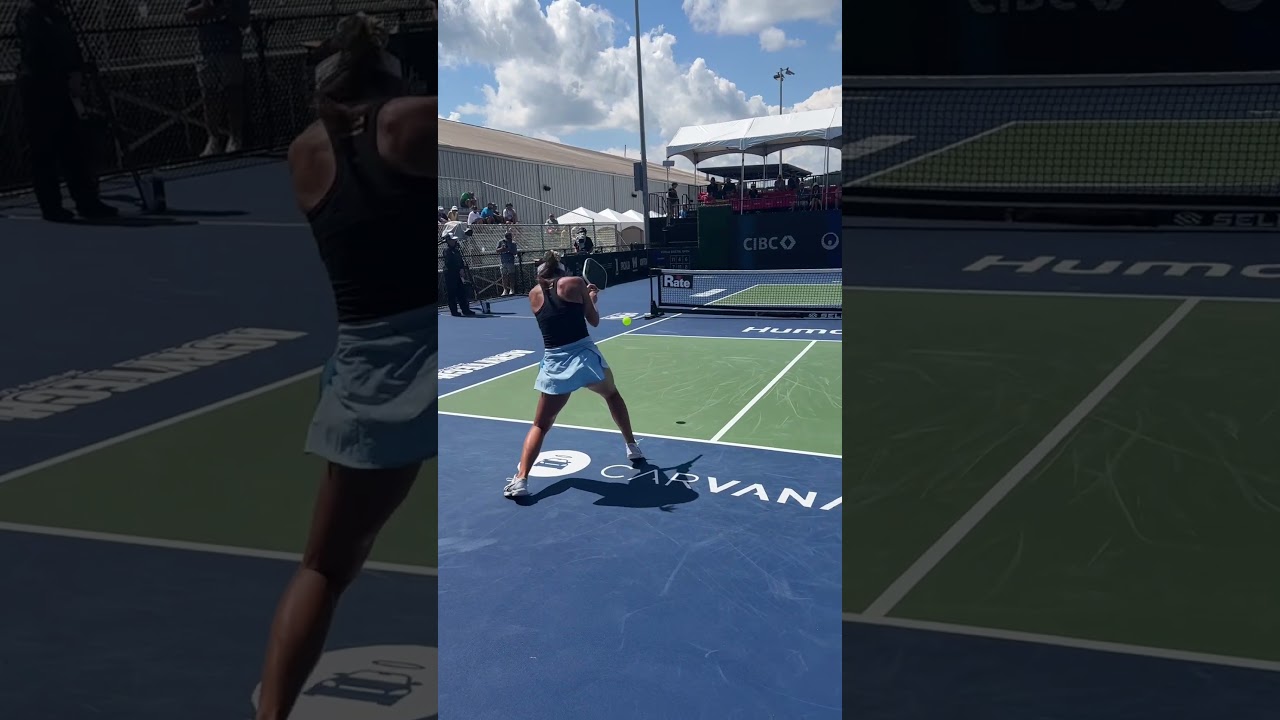 Should Anna Bright play more pickleball singles?!