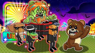 新しいハロウィンシークレットレアでみんなが最強になってしまったブレインロットタワーディフェンス【 ロブロックス Roblox 】