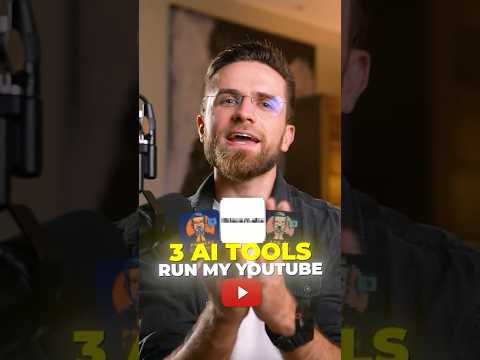 This 3 AI TOOLS run my ENTIRE Youtube