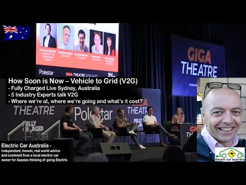 Vehicle to Grid (V2G) | Fully Charged Live Experts Talk Cost & Timeframe | Electric Car Australia