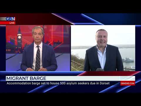 Barge set to house 500 asylum seekers is set to arrive in Portland | Mark White reports