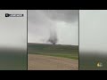 More than 20 tornadoes reported as tens of millions face severe weather threat  - 01:06 min - News - Video