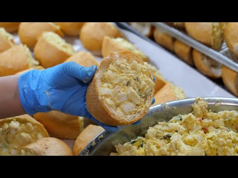 長年愛される人気メニュー！中までぎっしり韓国の恐竜卵パン / Korean Dinosaur Egg Bread