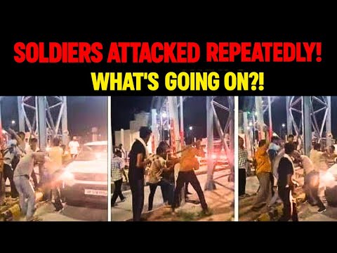 Meerut Toll Plaza CHAOS | Why Are Soldiers Targeted?! #MeerutTollPlaza #IndianArmy #trending #hindi