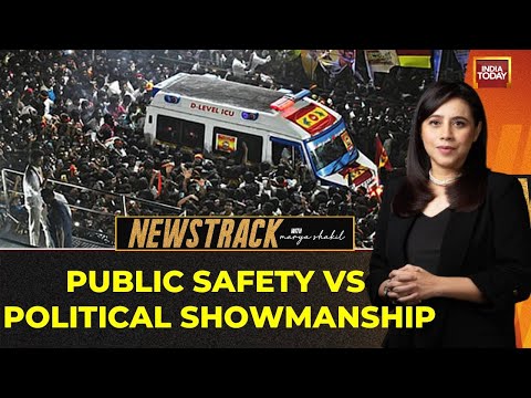 NewsTrack With Marya Shakil | Karur MP Jothimani Exclusive | DMK MP Arun Excl | Karur Stampede News