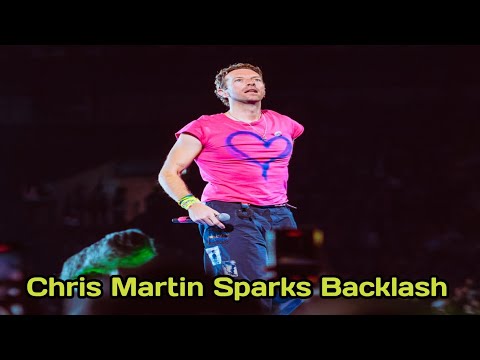 Coldplay Chris Martin Sparks Backlash After Charlie Kirk Tribute At London Concert
