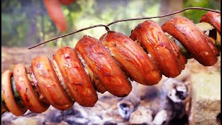 CÁCH LÀM RẮN NƯỚNG NGON-snake meat.