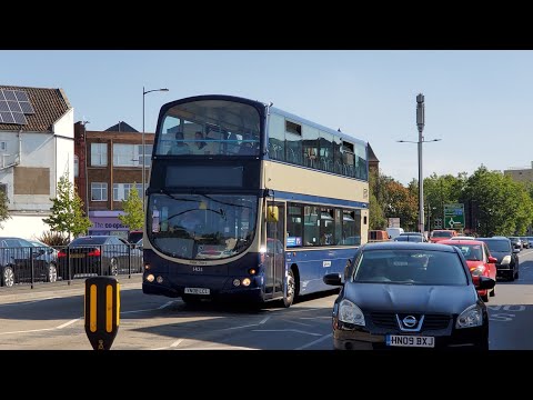 Buses at Doncaster Interchange (04/09/2023)
