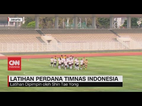 Latihan Perdana Timnas Indonesia di Masa Pandemi