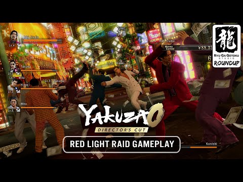 Yakuza 0 Director's Cut Red Light Raid Gameplay | RGG RoundUp