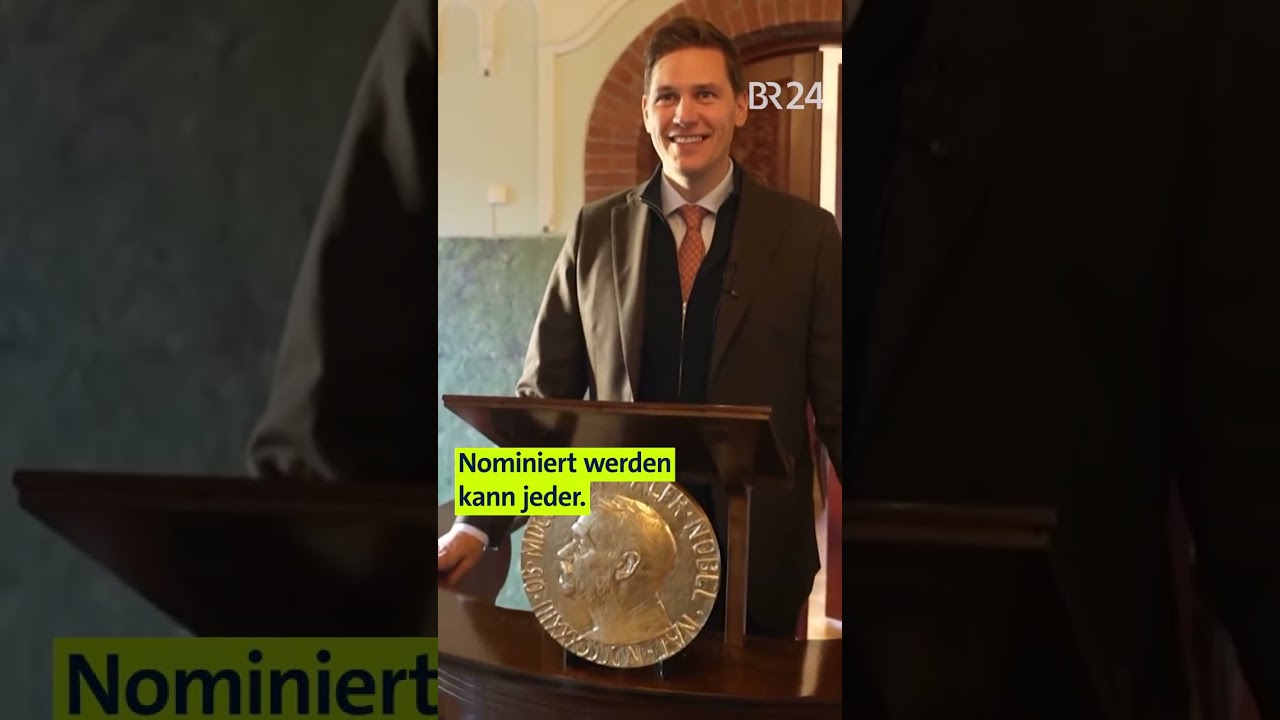 Fünf Menschen entscheiden wer den Friedensnobelpreis bekommt | BR24 Shorts