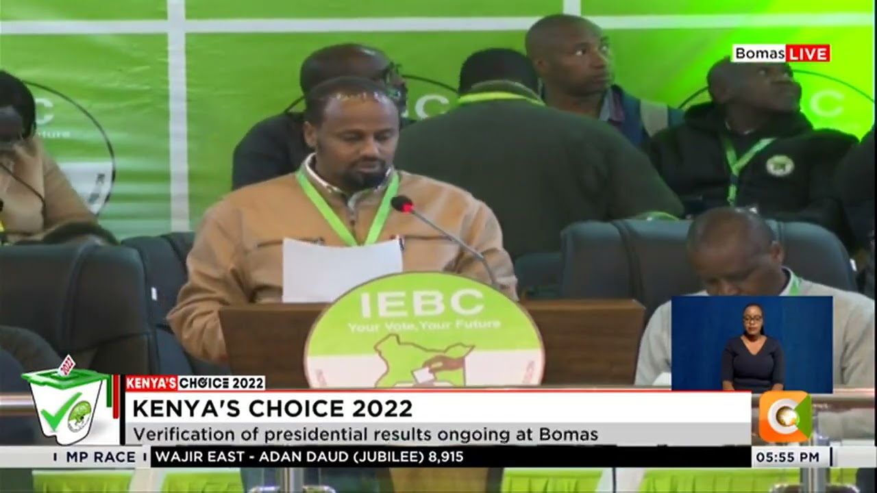 IEBC announces verified results from more constituencies