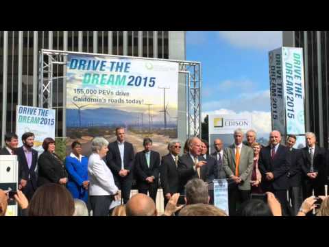 Governor Brown speaks at Drive the Dream 2015, Video Credit: Kevin Herglotz Governor Brown speaks at Drive the Dream 2015, Video Credit: Kevin Herglotz
