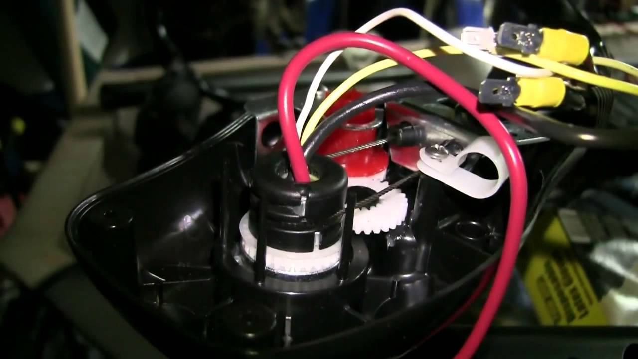 Trolling motor repair - Minn Kota Edge 55 head replacement ... minn kota wiring schematic 