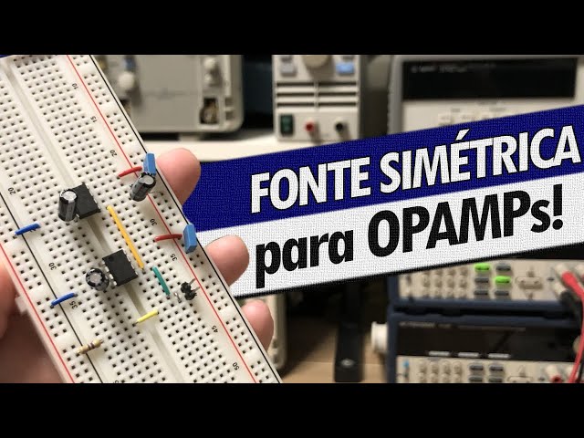 FONTE SIMÉTRICA PARA OPAMPS (COMPACTA)