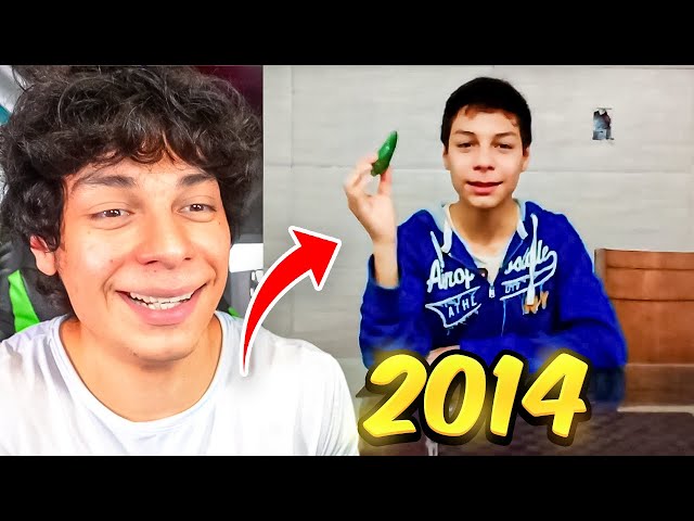 REACCIONANDO A MI PRIMER VIDEO EN YOUTUBE DE HACE 11 AÑOS - Yair17
