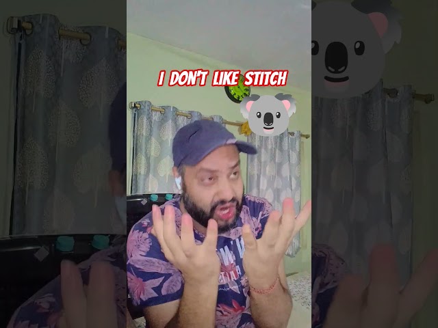 I don't like Stitch sorry 😐 | #stitch #movie #youtubeshorts #trendingshorts #shorts
