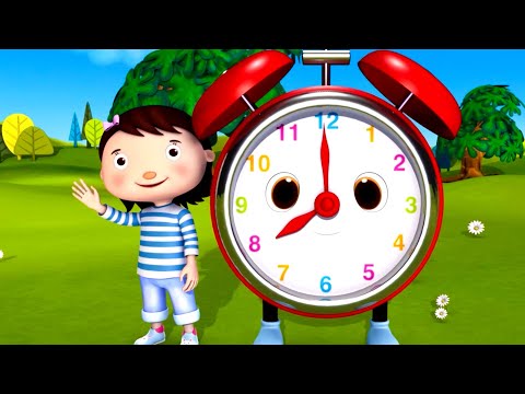 いまなんじ？とけいのうた⏰🔍 | 童謡と子供の歌 | 教育アニメ -リトルベイビーバム | 知育動画 | Little Baby Bum Japanese