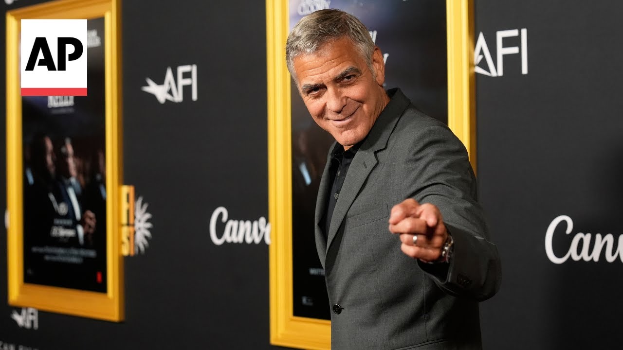 George Clooney: 'CGI me into that basket coming out of the Louvre' Museum