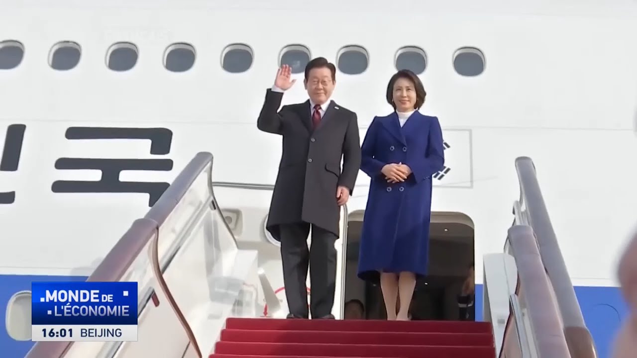 Le président de la République de Corée entame une visite d'État en Chine