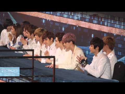 121229 SBS 가요대전 EXO 가수석 직캠