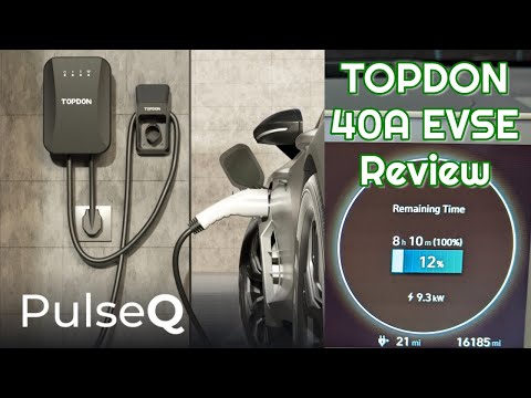 40 Amp EVSE Review - Topdon PulseQ Home Charger
