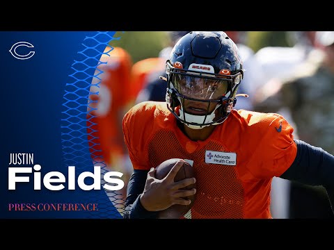 Justin Fields says execution from everyone on offense will increase red zone success | Chicago Bears video clip